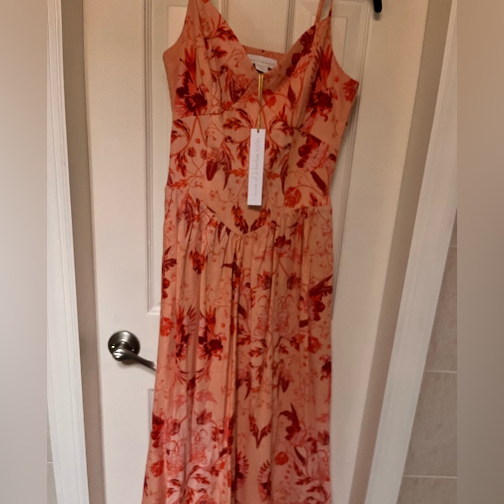 NWT House of Harlow Peach Sundress